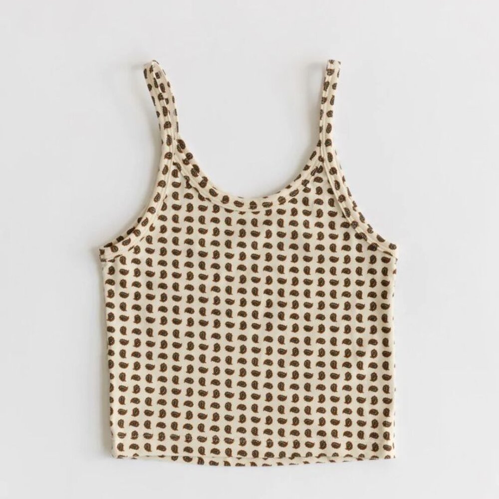 ARQ Crop Tank Paisley XL